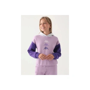 KAPPA KIZ ÇOCUK SWEATSHIRT - LİLA