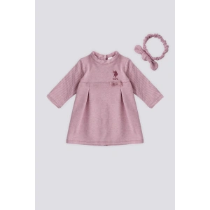 KIZ BEBEK ELBİSE - Pembe