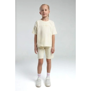 KIZ ÇOCUK BERMUDA TAKIM - LİMON