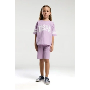 KIZ ÇOCUK BERMUDA TAKIM - MAUVE