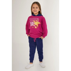 KIZ ÇOCUK EŞOFMAN TAKIM - MÜRDÜM