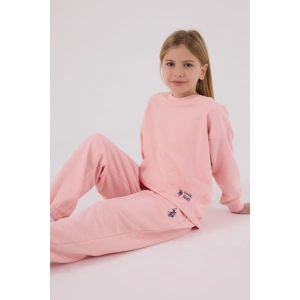 KIZ ÇOCUK İKİLİ TAKIM - AÇIK PEMBE