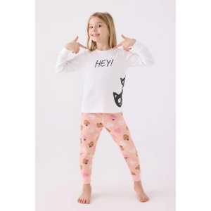 KIZ ÇOCUK İKİLİ TAKIM - KREM