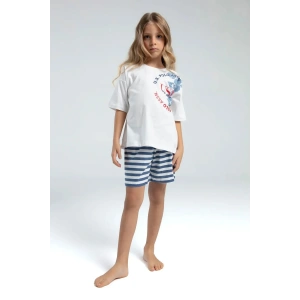 KIZ ÇOCUK ŞORT TAKIM - Beyaz