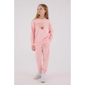 KIZ GARSON İKİLİ TAKIM - AÇIK PEMBE