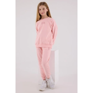 KIZ GARSON İKİLİ TAKIM - AÇIK PEMBE