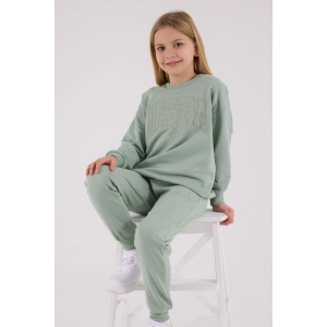 KIZ GARSON İKİLİ TAKIM - Yeşil