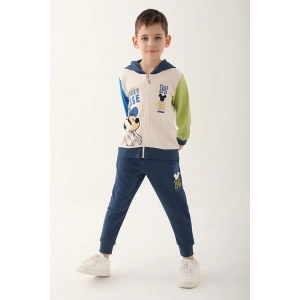 MICKEY MOUSE ERKEK ÇOCUK EŞOFMAN TAKIMI - VANİLYA