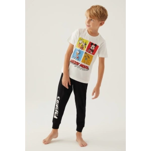 MICKEY MOUSE ERKEK ÇOCUK İKİLİ TAKIM - KREM