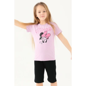 MINNIE MOUSE KIZ ÇOCUK T-SHIRT - LİLA
