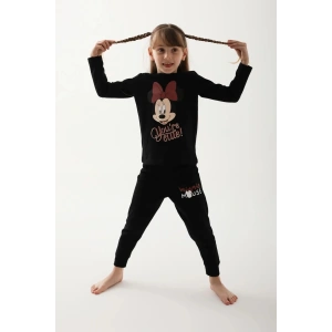 MINNIE MOUSE KIZ GARSON İKİLİ TAKIM - SİYAH