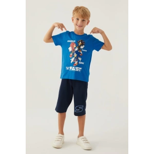 MODERN SONIC ERKEK ÇOCUK KAPRİ TAKIM - COBALT