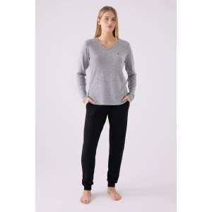 PIERRE CARDIN İKİLİ TAKIM - GRİ MELANJ