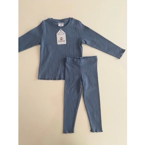 ROLY POLY ÇOCUK 2LI TAKıM - AÇIK İNDİGO