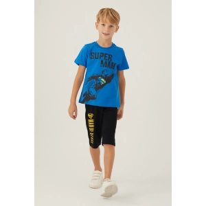 SUPERMAN ERKEK ÇOCUK KAPRİ TAKIM - COBALT