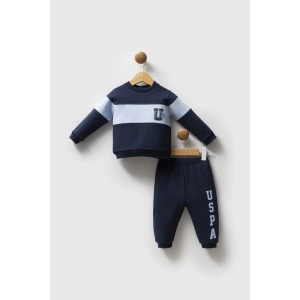 U.S POLO ASSN ERKEK BEBEK 2 Lİ TAKIM - LACİVERT-MAVİ