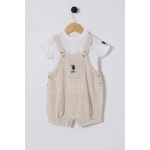 U.S POLO ASSN ERKEK BEBEK 2Lİ TAKIM - Beyaz