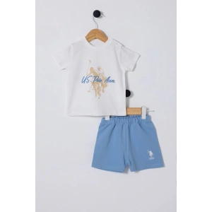 U.S POLO ASSN ERKEK BEBEK 2Lİ TAKIM - Beyaz