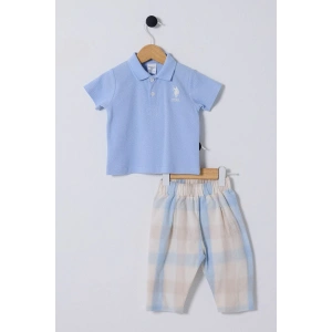 U.S POLO ASSN ERKEK BEBEK 2Lİ TAKIM - MAVİ