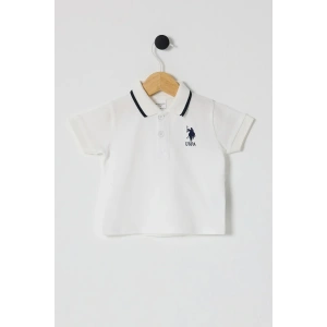 U.S POLO ASSN ERKEK BEBEK PİKE T-SHIRT - Beyaz