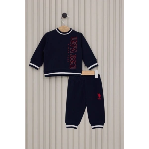 US POLO ERKEK BEBEK 2LI TAKIM - LACİVERT