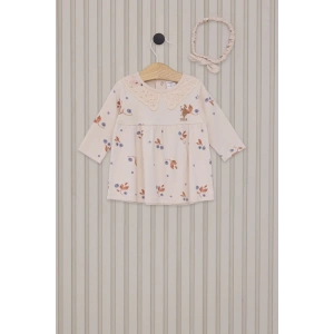 US POLO KIZ BEBEK 2LI TAKIM - AÇIK BEJ