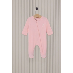 US POLO KIZ BEBEK PATİKLİ TULUM - A.PEMBE