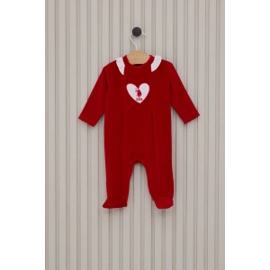 US POLO KIZ BEBEK PATİKLİ TULUM - KIRMIZI