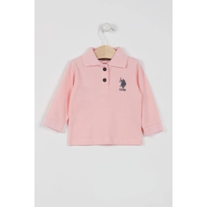 U.S POLO KIZ BEBEK UZUN KOL T-SHIRT - SOMON