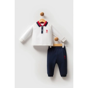 U.S.POLO ASSN ERKEK BEBEK 2 Lİ TAKIM - Beyaz