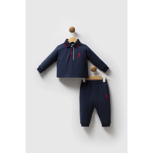 U.S.POLO ASSN ERKEK BEBEK 2 Lİ TAKIM - LACİVERT