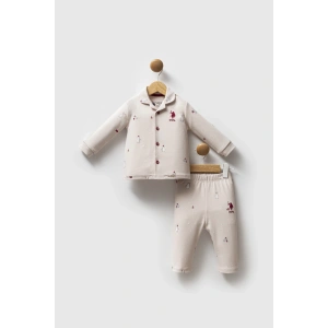 U.S.POLO ASSN ERKEK BEBEK 2Lİ TAKIM - BEJ