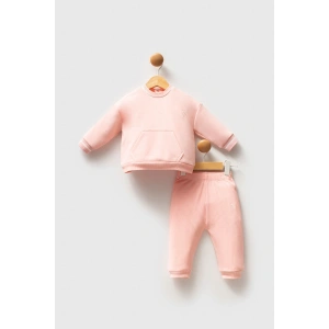 U.S.POLO ASSN KIZ BEBEK 2Lİ TAKIM - AÇIK PEMBE