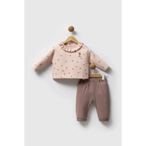 U.S.POLO ASSN KIZ BEBEK 2Lİ TAKIM - PUDRA