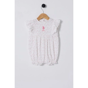 U.S.POLO ASSN. KIZ BEBEK TULUM - BEYAZ/PEMBE