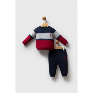 U.S.POLO ERKEK BEBEK 2Lİ TAKIM - LACİVERT