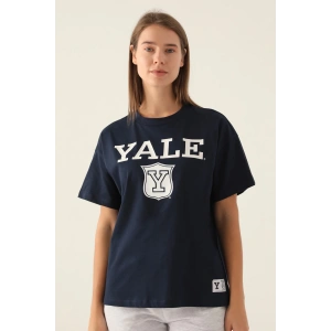 YALE KADIN TEK ÜST - LACİVERT