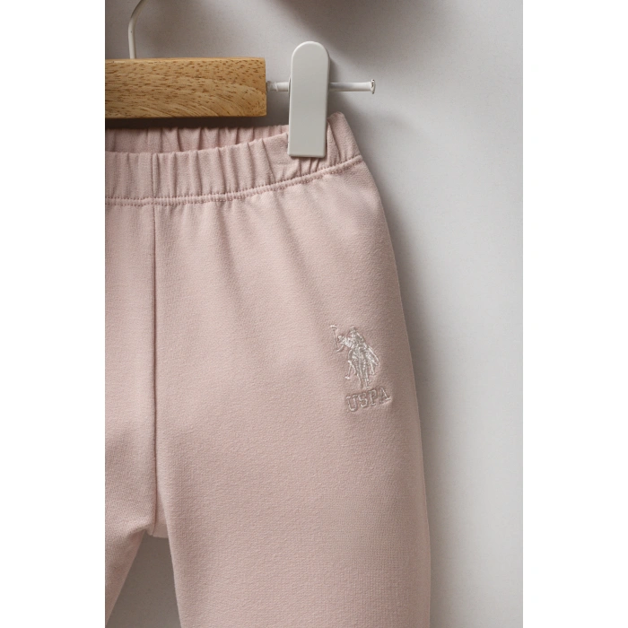 U.S.POLO ASSN KIZ BEBEK 3LÜ TAKIM - PUDRA