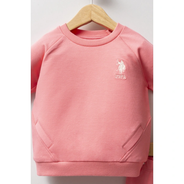 U.S.POLO ASSN KIZ BEBEK - NEON PEMBE