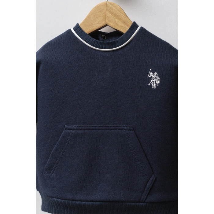 U.S.POLO ERKEK BEBEK 2 Lİ TAKIM - LACİVERT