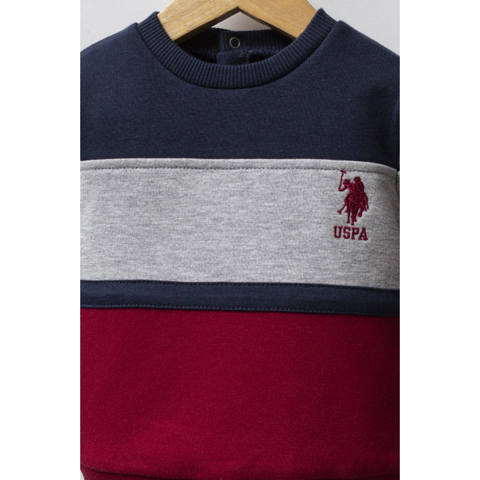 U.S.POLO ERKEK BEBEK 2Lİ TAKIM - LACİVERT