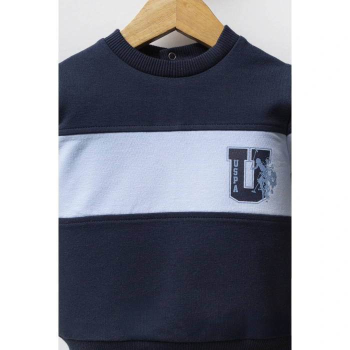 U.S POLO ASSN ERKEK BEBEK 2 Lİ TAKIM - LACİVERT-MAVİ