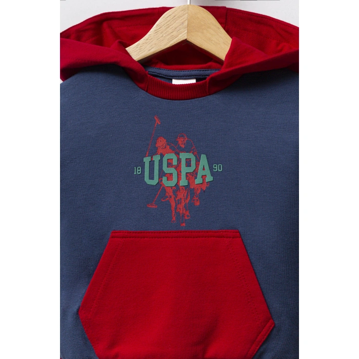 U.S.POLO ASSN ERKEK 2Lİ TAKIM - K.İNDİGO-YEŞİL