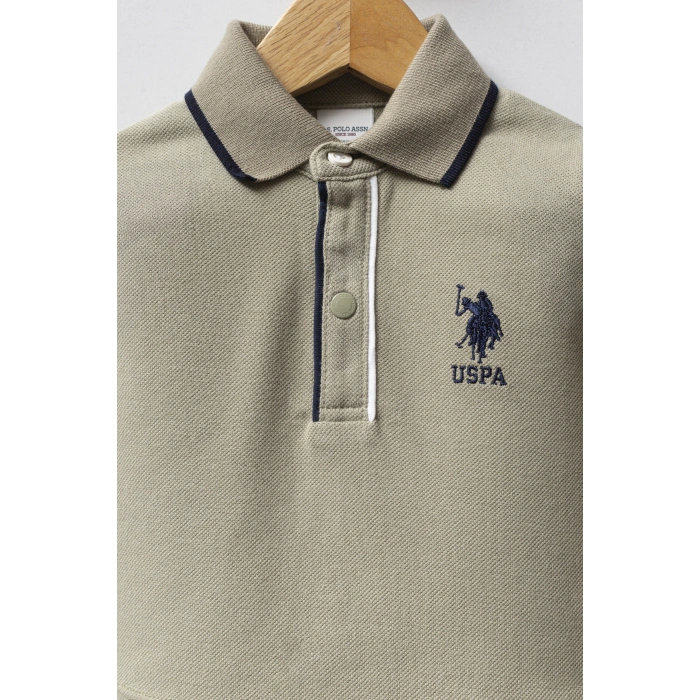 U.S.POLO ASSN ERKEK BEBEK 2 Lİ TAKIM - ÇAY YEŞİLİ