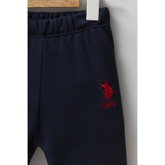 U.S.POLO ASSN ERKEK BEBEK 3LÜ TAKIM - LACİVERT/KIRMIZI
