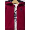 U.S.POLO ASSN ERKEK BEBEK 3 LÜ TAKIM - BORDO