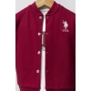 U.S.POLO ASSN ERKEK BEBEK 3LÜ TAKIM - BORDO