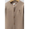 U.S.POLO ASSN ERKEK BEBEK PATİKSİZ TULUM - KAHVE