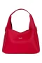 Kadın Suni Deri Omuz ve El Çantası Setli Kırmızı