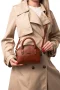 Kadın Suni Deri Omuz Ve El Çantası Taba